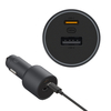 Original Xiaomi 100W 5A voiture USB-C PD chargeur PD3.0 QC3.0 SCP FCP charge rapide pour téléphones intelligents tablett