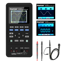 Oscilloscope numérique Hantek 3en1 + générateur de forme donde + multimètre Portable USB 2 canaux 40 mhz 70 mhz LCD