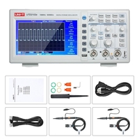 Oscilloscope numérique UNI-T UTD2102e 100 MHz avec analyseur de logique USB OTG Bande passante 2 canaux 500Ms / S Stocka