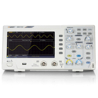 Oscilloscope OWON SDS1102 7 "LCD Oscilloscopes numériques 2 canaux Bande passante 100MHZ Oscilloscope haute précision 1G