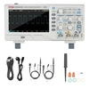 Oscilloscope numérique UNI-T UTD2102e PLUS avec écran de 7 pouces LCD Scopemeter avec bande passante de 100 MHz 2 canaux