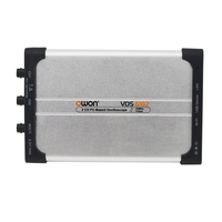 Oscilloscopes virtuels numériques OWON VDS6102 100MHz 2CH 1Gsa / s 8bits / 14bits ADC Type-C USB 5-15V alimentation PC O