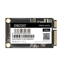 OSCOO mSATA disque dur interne à semi-conducteurs disque dur MLC SATA III SSD pour tablette ordinateur portable ordinate