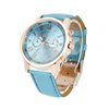 OTOKY JY9007 Mode Femmes Montre Légère De Luxe Casual Bracelet En Cuir Quartz Montre