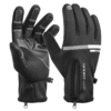 OUEST VÉLO Écran Tactile Gants Antidérapants Coupe-Vent Imperméable Plein Doigt Gants Dhiver Vélo Gants En Plein Ai