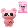 Ours rose Squishy Panda Ninja costume Soft jouet Rising Bag 13, 5 cm avec le cadeau demballage