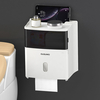 OUSUWO porte-papier hygiénique étanche mural pour plateau rouleau Tube boîte de rangement salle de bain plateau boîte à