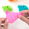Outdooors Portable à long cou entonnoir en silicone entonnoir demballage liquide Gadgets de cuisine