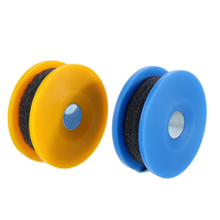 Outil abrasif de nettoyage de chaîne de bicyclette portative de roue de roue de nettoyage et de nettoyage