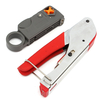 Outil Coax Rg59 Rg6 F Connecteur Fitting Crimper Cable Kit