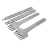 Outil de bricolage en acier 3/4/5 / 6mm Outil de perforation pour couture avec couteaux 1 + 2 + 4 + 6