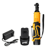 Outil de clé à cliquet de clé électrique de 10400mah 128V 3 / 8Inch W / 2 Li-ion Batterie
