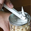 Outil de cuisson de cuisine ouvre-bouteille en plastique multifonction simple en forme de L