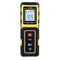 Outil de diastimètre de télémètre de télémètre de mètre de distance de laser numérique portable de 40 m