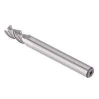 Outil de fraisage CNC de fraise à 3 flûtes HSS-CO de 4 à 10 mm pour lacier