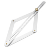 Outil de mesure dangle universel à onglets de 15 pouces,  règle,  cadre,  outils de mesure du bois,  mesures multiples