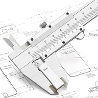 Outil de mesure de pièce forgéee en acier à haute précision de haute précision détrier de vernier