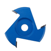 Outil de meulage dangle de loutil de disque de sculpture sur bois de 100 mm pour lame de triangle de meuleuse