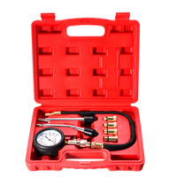 Outil de moto de voiture de jauge de kit de test de testeur de compression de moteur à essence automobile
