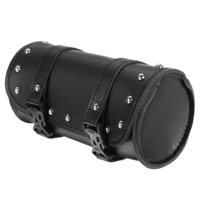 Outil de moto sacoche latérale bagages sacoche sacoche en cuir PU noir mat