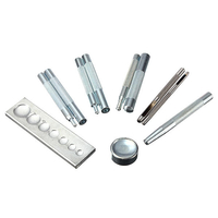 Outil de métier de 11pcs meurent le jeu de poseur de rivet de coup de poing pour le métier en cuir de DIY