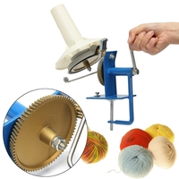 Outil de Needlecraft actionné à la main de bobinier de ficelle de laine de fil en métal grand