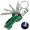 Outil de pince multiple portable 9 en 1 en acier inoxydable