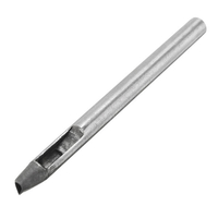 Outil de poinçonnage en cuir 4x8mm pour outils en cuir en papier Bricolage en cuir