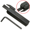 Outil de rainurage externe mgehr1616-3 tournant porte-outil pour mgmn300 inserts 3mm coupe