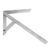 Outil de recherche de marquage de barre ronde de centrage de centre de précision de 150x130mm