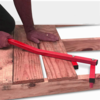 Outil de redressage de pont de régulateur de bois multi-angle mis à jour de 26 pouces avec tapis antidérapant outils de