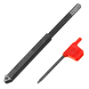 Outil de rotation du bois Pointe de carbure Ciseau Triangle Cutter DIY Bois Rotary Cutter Outil de tour à bois