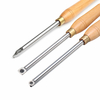 Outil de rotation en carbure de tungstène rond en bois de diamant de coupe pour outils de coupe multi droite