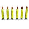 Outil de réparation de fuite automatique de fuite dhuile de traceur congelé 6PCS 2.5ml R134a R410 R12