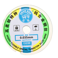 Outil de réparation de ligne de séparation de fil dacier allié de tungstène de 0.035mm 150m LCD pour lécran mo
