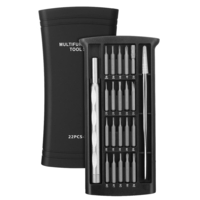 Outil de réparation de ménage de précision de kit de tournevis multifonctionnel de 22Pcs Protable avec des bits