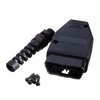 Outil de scanner de diagnostic universel de voiture OBD à 16 broches Fiche mâle Connecteur OBD2 Adaptateur OBDII