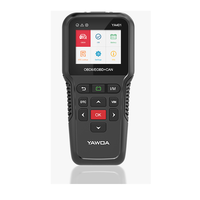 Outil de scanner de lecteurs de code de diagnostic de voiture YAWOA 401 OBD2 multilingue