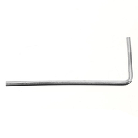 Outil de tournevis dacier allié de clé hexagonale de clé hexagonale de 4.0mm mini