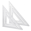 Outil de travail du bois de charpentier de toiture de règle de triangle carré dangle dalliage daluminium