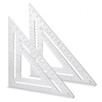 Outil de travail du bois de charpentier de toiture de règle de triangle carré dangle dalliage daluminium