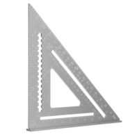 Outil de travail du bois de charpentier de toiture de règle de triangle carré dangle dalliage daluminium