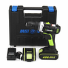 Outil de travail du bois de perceuse sans fil électrique 48VF avec 1/2 pièces rechargeable Batteries
