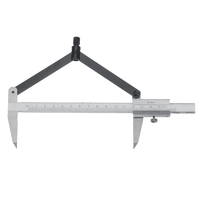 Outil de vernier de mesure détrier de mesure en acier inoxydable 150/200/250/300 mm