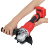 Outil électrique de bricolage de polisseuse de machine de découpe de meuleuse dangle électrique sans fil 125mm