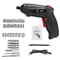 Outil électrique de jeu de tournevis sans fil électrique rechargeable 3.6V