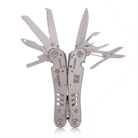 Outil pince pliante multi-outils en acier inoxydable Ganzo G301 avec embouts de tournevis remplaçables 11pcs