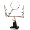 Outil Pince Statif 2.5X Loupe Lentille de Verre Fer à Souder Magnificateur Troisième Main
