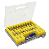 Outil rotatif de bit de Micro forets hélico daux de 150pcs 0.4mm-3.175mm Accessoire de broyeur