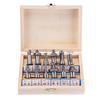 Outil rotatif de coupeur de travail en bois de carbure de tungstène dargent de 12 / 15pcs dargent réglé